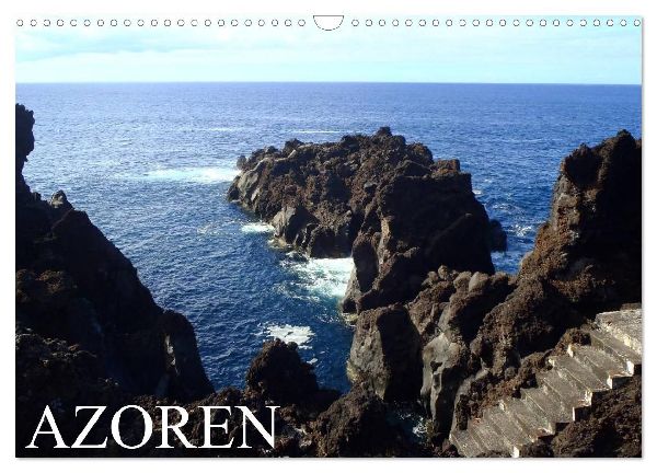 Azoren 2026 (Wandkalender 2026 DIN A3 quer), CALVENDO Monatskalender