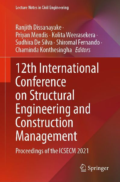 12th International Conference on Structural Engineering and Construction Management