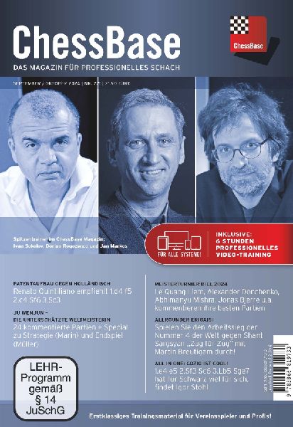 ChessBase Magazin #221 (September/Oktober 2024)