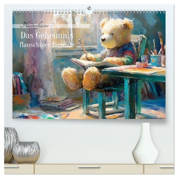 Das geheime Leben flauschiger Freunde (hochwertiger Premium Wandkalender 2026 DIN A2 quer), Kunstdruck in Hochglanz