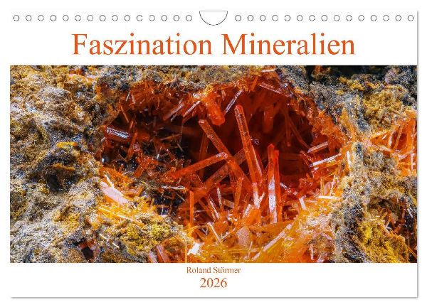 Faszination Mineralien (Wandkalender 2026 DIN A4 quer), CALVENDO Monatskalender