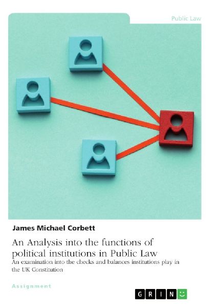 An Analysis into the functions of political institutions in Public Law