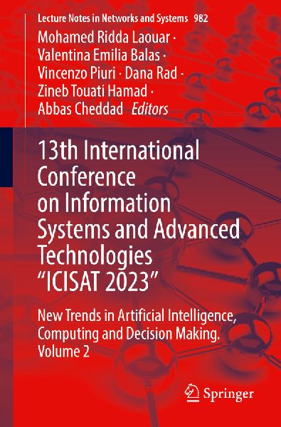 13th International Conference on Information Systems and Advanced Technologies "ICISAT 2023"